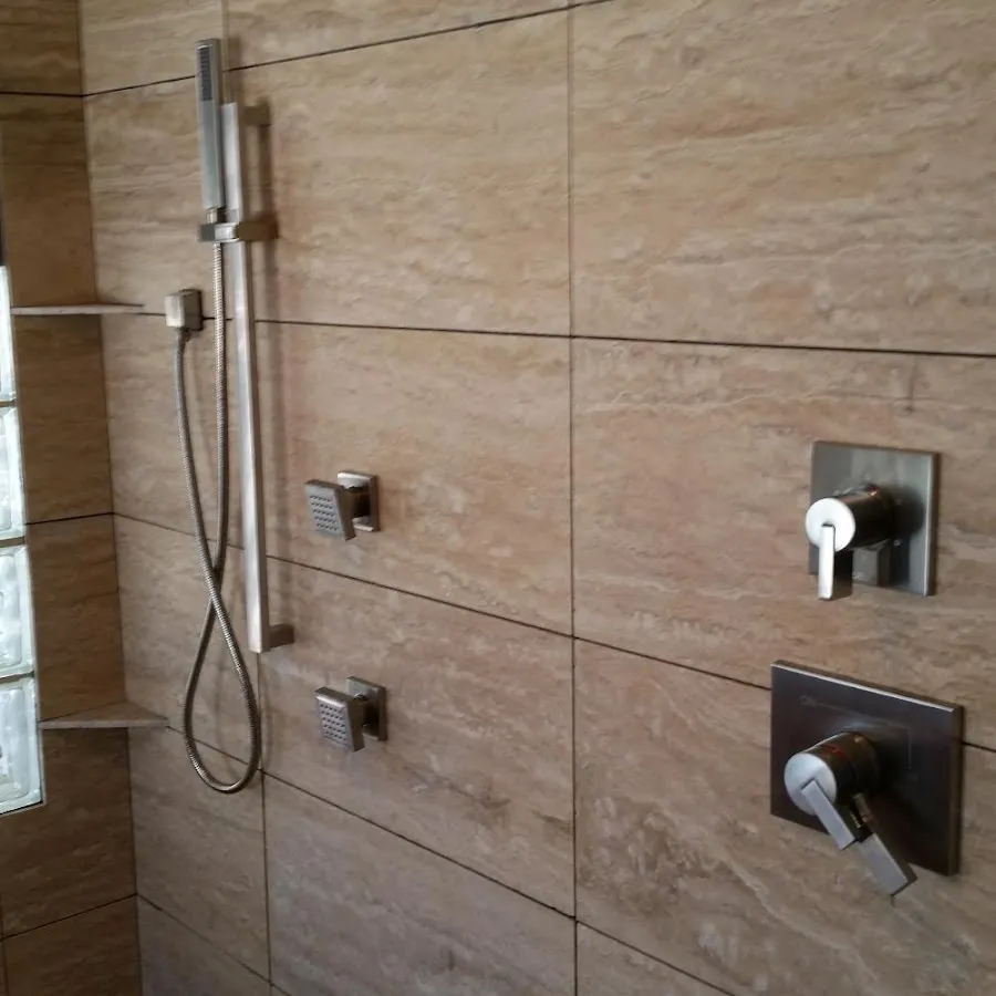 Shower fixture installation for Water Heater Replacement in Flagler Beach